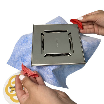 Будкрам купить Трап для душа серии PYS Floor Drain  15х15 см, вертикальный, рисунок решетки линия Evimetal Трап для душа серии PYS Floor Drain  15х15 см, вертикальный, рисунок решетки линия Evimetal 5