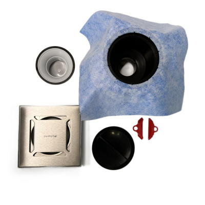 Будкрам купить Трап для душа серии PYS Floor Drain  15х15 см, вертикальный, рисунок решетки линия Evimetal Трап для душа серии PYS Floor Drain  15х15 см, вертикальный, рисунок решетки линия Evimetal 4