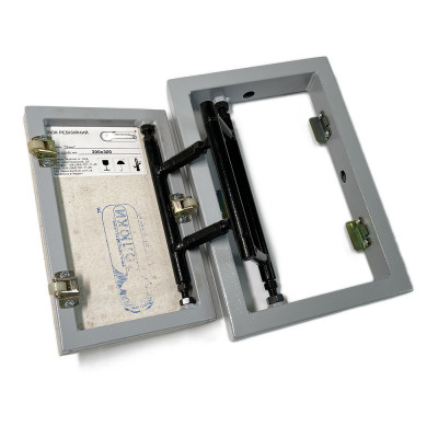 Будкрам купити Ревізійний настінний люк EURO 200х300 мм, сталевий, під плитку Євролюки