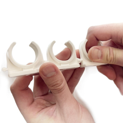 Будкрам купити Кліпса для металопластикової труби, 32 мм Sanpol Кліпса для металопластикової труби, 32 мм Sanpol 2