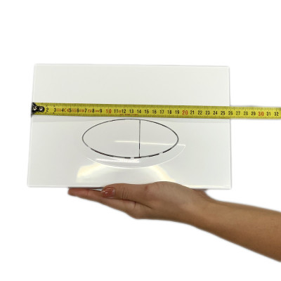 Будкрам купить Кнопка смыва для инсталляции 3/6Л, овальная, белый Sanpreis Кнопка смыва для инсталляции 3/6Л, овальная, белый Sanpreis 4