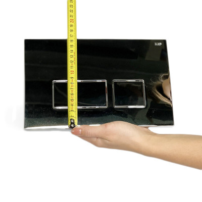 Будкрам купить Кнопка смыва для инсталляции 3/6Л, прямоугольная, хром Sanpreis Кнопка смыва для инсталляции 3/6Л, прямоугольная, хром Sanpreis 4