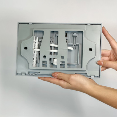 Будкрам купить Кнопка смыва для инсталляции 3/6Л, квадратная, хром сатин Sanpreis Кнопка смыва для инсталляции 3/6Л, квадратная, хром сатин Sanpreis 6