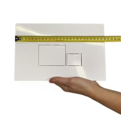 Будкрам купити Кнопка змиву для інсталяції 3/6Л, квадратна, білий Sanpreis Кнопка змиву для інсталяції 3/6Л, квадратна, білий Sanpreis 7