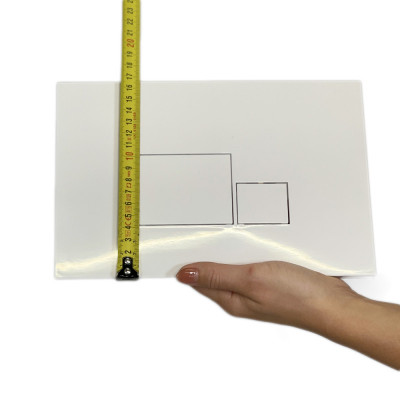 Будкрам купити Кнопка змиву для інсталяції 3/6Л, квадратна, білий Sanpreis Кнопка змиву для інсталяції 3/6Л, квадратна, білий Sanpreis 6