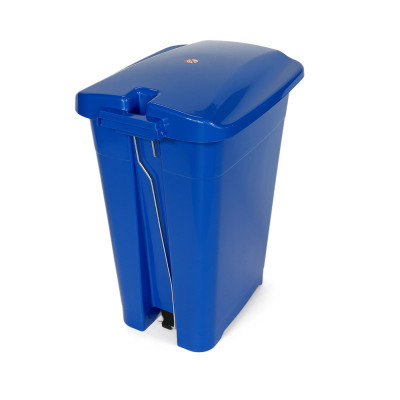 Будкрам купить Контейнер для мусора  пластиковый с педалью 30 Л, синий Afacan Plastik Контейнер для мусора  пластиковый с педалью 30 Л, синий Afacan Plastik 3
