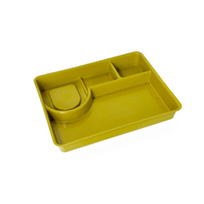 Будкрам купить Лоток медицинский, пластиковый прямоугольный, желтый Afacan Plastik