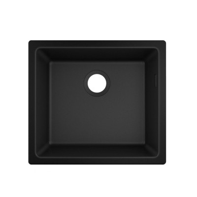 Будкрам купить Кухонная мойка S510-U450 под столешницу, 500х450, искусственный камень, цвет графит  Hansgrohe