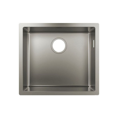 Будкрам купить Кухонная мойка S719-U500 под столешницу, 550х450, нержавеющая сталь  Hansgrohe