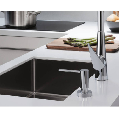 Будкрам купить Кухонная мойка S719-U660 под столешницу, 710х450, нержавеющая сталь  Hansgrohe Кухонная мойка S719-U660 под столешницу, 710х450, нержавеющая сталь  Hansgrohe 3