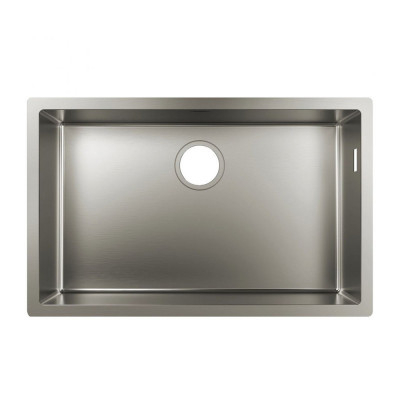 Будкрам купить Кухонная мойка S719-U660 под столешницу, 710х450, нержавеющая сталь  Hansgrohe