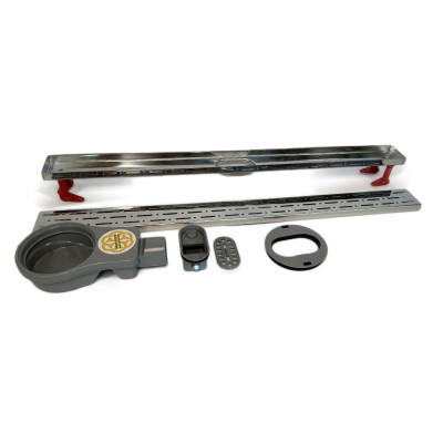 Будкрам купить Душевой трап ALFA ROTATION 80 см, горизонтальный, с двойным затвором, поворотный сифон, решётка дождь Sanpreis Душевой трап ALFA ROTATION 80 см, горизонтальный, с двойным затвором, поворотный сифон, решётка дождь Sanpreis 5