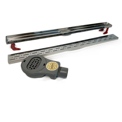 Будкрам купить Душевой трап ALFA ROTATION 80 см, горизонтальный, с двойным затвором, поворотный сифон, решётка дождь Sanpreis Душевой трап ALFA ROTATION 80 см, горизонтальный, с двойным затвором, поворотный сифон, решётка дождь Sanpreis 4