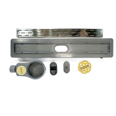 Будкрам купити Трап для душу LUNA ROTATION 60 см з фланцем, сітка дощ, поворотний сифон, подвійний затвор Sanpreis Трап для душу LUNA ROTATION 60 см з фланцем, сітка дощ, поворотний сифон, подвійний затвор Sanpreis 5