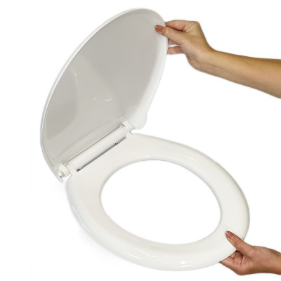 Будкрам купити Кришка для унітазу з мікроліфтом Akdeniz, термопласт Sanpreis Кришка для унітазу з мікроліфтом Akdeniz, термопласт Sanpreis 5