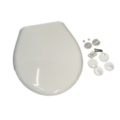 Будкрам купити Кришка для унітазу з мікроліфтом Akdeniz, термопласт Sanpreis Кришка для унітазу з мікроліфтом Akdeniz, термопласт Sanpreis 3