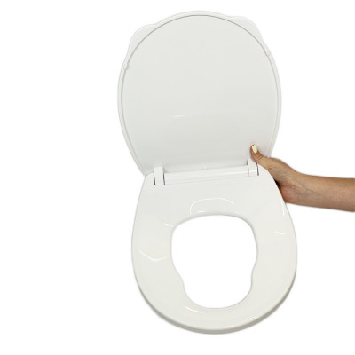 Будкрам купити Дитяче сидіння для унітазу з мікроліфтом Cocuk, термопласт Sanpreis Дитяче сидіння для унітазу з мікроліфтом Cocuk, термопласт Sanpreis 3