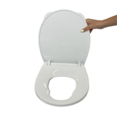 Будкрам купити Дитяче сидіння для унітазу з мікроліфтом Cocuk, термопласт Sanpreis Дитяче сидіння для унітазу з мікроліфтом Cocuk, термопласт Sanpreis 4