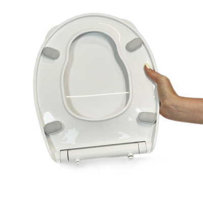 Будкрам купити Дитяче сидіння для унітазу з мікроліфтом Cocuk, термопласт Sanpreis Дитяче сидіння для унітазу з мікроліфтом Cocuk, термопласт Sanpreis 5