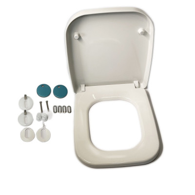 Будкрам купити Кришка для унітазу з мікроліфтом EVO, дюропласт Sanpreis Кришка для унітазу з мікроліфтом EVO, дюропласт Sanpreis 3