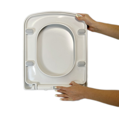 Будкрам купити Сидіння для унітазу з мікроліфтом Jota, дюропласт Sanpreis Сидіння для унітазу з мікроліфтом Jota, дюропласт Sanpreis 5