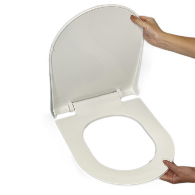 Будкрам купити Кришка для унітазу з мікроліфтом Karadeniz, термопласт Sanpreis Кришка для унітазу з мікроліфтом Karadeniz, термопласт Sanpreis 4