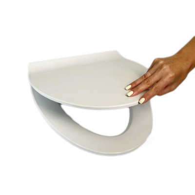 Будкрам купити Сидіння для унітазу із мікроліфтом Mole, дюропласт Sanpreis Сидіння для унітазу із мікроліфтом Mole, дюропласт Sanpreis 6