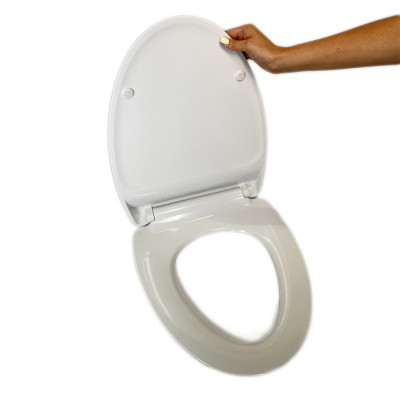 Будкрам купити Сидіння для унітазу із мікроліфтом Mole, дюропласт Sanpreis Сидіння для унітазу із мікроліфтом Mole, дюропласт Sanpreis 5