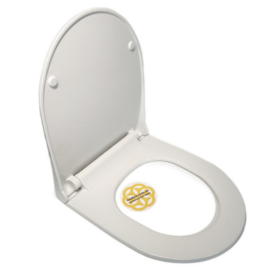 Будкрам купити Кришка для унітазу з мікроліфтом Neva, дюропласт Sanpreis Кришка для унітазу з мікроліфтом Neva, дюропласт Sanpreis 7