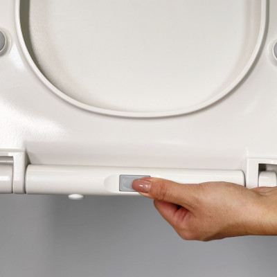 Будкрам купить Сиденье для унитаза с микролифтом Opus, дюропласт Sanpreis Сиденье для унитаза с микролифтом Opus, дюропласт Sanpreis 5