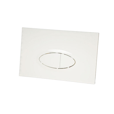 Будкрам купить Кнопка смыва для инсталляции 3/6Л, овальная, белый Sanpreis Кнопка смыва для инсталляции 3/6Л, овальная, белый Sanpreis 1_small