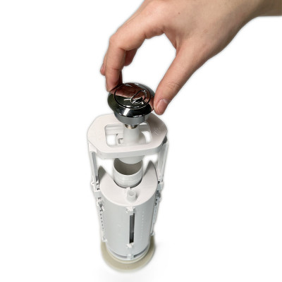 Будкрам купити Зливний механізм для змивного бачка Perfect Float з подвійним зливом клапан нижньої подачі води, 3/6 Зливний механізм для змивного бачка Perfect Float з подвійним зливом клапан нижньої подачі води, 3/6 5