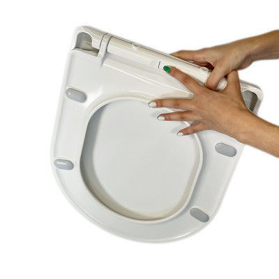 Будкрам купити Сидіння для унітазу з мікроліфтом Solid, дюропласт Sanpreis Сидіння для унітазу з мікроліфтом Solid, дюропласт Sanpreis 7