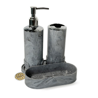 Будкрам купити Органайзер для кухні та ванної кімнати Lavabo, мармур OKYANUS