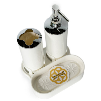 Будкрам купить Органайзер для кухни и ванной Lavabo, белый OKYANUS Органайзер для кухни и ванной Lavabo, белый OKYANUS 3