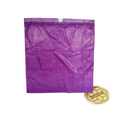 Будкрам купить Мусорные пакеты с затяжкой 40 Л, 40 мкм, рулон 15 шт, фиолетовый, аромат лаванда Sanpreis Мусорные пакеты с затяжкой 40 Л, 40 мкм, рулон 15 шт, фиолетовый, аромат лаванда Sanpreis 2