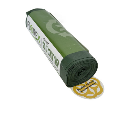 Будкрам купить Пакеты для сортировки мусора "СТЕКЛО"120 Л, 100 мкм, рулон 10 шт, зеленый Sanpreis