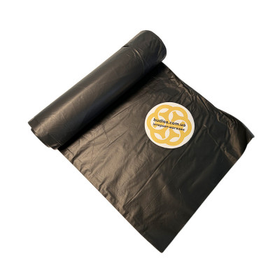 Будкрам купити Сміттєві пакети для промислових відходів 240Л, 90 мкм, рулон 5 шт, чорний Sanpreis Сміттєві пакети для промислових відходів 240Л, 90 мкм, рулон 5 шт, чорний Sanpreis 3