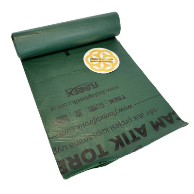 Будкрам купити Пакети для сортування сміття "СКЛО" 110 л, 100 мкм, рулон 10 шт, зелений Sanpreis Пакети для сортування сміття "СКЛО" 110 л, 100 мкм, рулон 10 шт, зелений Sanpreis 2