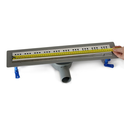 Будкрам купить Душевой трап PERA LEGAL 50 см, горизонтальный, с фланцем, поворотный сифон, решётка квадрат Sanpreis Душевой трап PERA LEGAL 50 см, горизонтальный, с фланцем, поворотный сифон, решётка квадрат Sanpreis 5