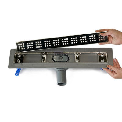 Будкрам купить Душевой трап PERA LEGAL 50 см, горизонтальный, с фланцем, поворотный сифон, решётка квадрат Sanpreis Душевой трап PERA LEGAL 50 см, горизонтальный, с фланцем, поворотный сифон, решётка квадрат Sanpreis 7