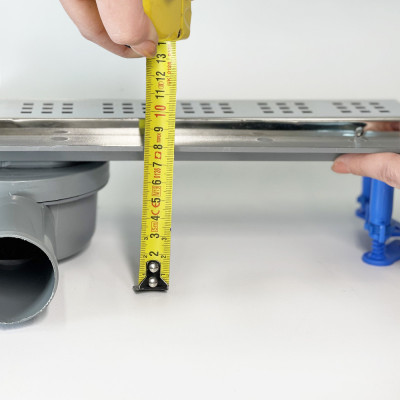 Будкрам купити Душовий канал PERA LEGAL 80 см, горизонтальний, з фланцем, поворотний сифон, грати квадрат Sanpreis Душовий канал PERA LEGAL 80 см, горизонтальний, з фланцем, поворотний сифон, грати квадрат Sanpreis 2