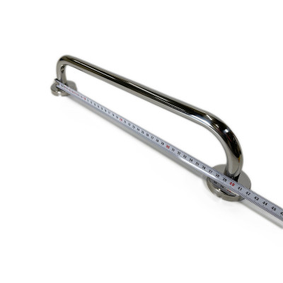 Будкрам купити Поручень для ванної прямої 40 см, нержавіюча сталь D19 мм Sanpreis Поручень для ванної прямої 40 см, нержавіюча сталь D19 мм Sanpreis 2