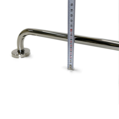 Будкрам купити Поручень для ванної прямої 40 см, нержавіюча сталь D19 мм Sanpreis Поручень для ванної прямої 40 см, нержавіюча сталь D19 мм Sanpreis 3