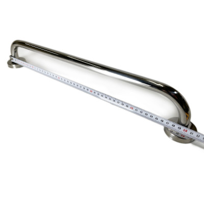 Будкрам купити Поручень для ванної прямої 50 см, нержавіюча сталь D19 мм Sanpreis Поручень для ванної прямої 50 см, нержавіюча сталь D19 мм Sanpreis 3