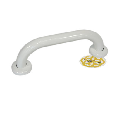 Будкрам купити Поручень для ванни прямий 30 см, нержавіюча сталь, D32 мм, білий Sanpreis