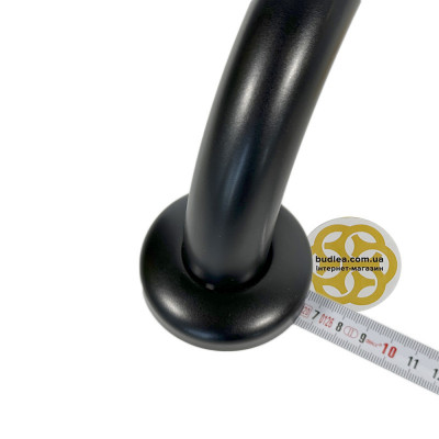 Будкрам купить Поручень для ванны прямой 40 см, нержавеющая сталь, D32 мм, черный Sanpreis Поручень для ванны прямой 40 см, нержавеющая сталь, D32 мм, черный Sanpreis 3