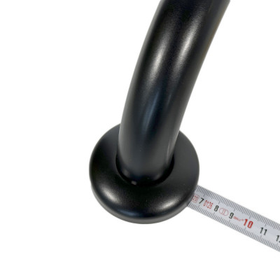 Будкрам купити Поручень для ванни прямий 50 см, нержавіюча сталь, D32 мм, чорний Sanpreis Поручень для ванни прямий 50 см, нержавіюча сталь, D32 мм, чорний Sanpreis 3