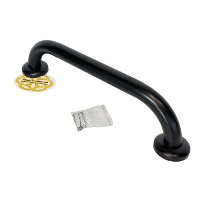 Будкрам купить Поручень для ванны прямой 40 см, нержавеющая сталь, D32 мм, черный Sanpreis Поручень для ванны прямой 40 см, нержавеющая сталь, D32 мм, черный Sanpreis 5