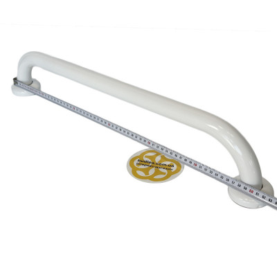 Будкрам купити Поручень для ванни прямий 60 см, нержавіюча сталь, D32 мм, білий Sanpreis Поручень для ванни прямий 60 см, нержавіюча сталь, D32 мм, білий Sanpreis 2